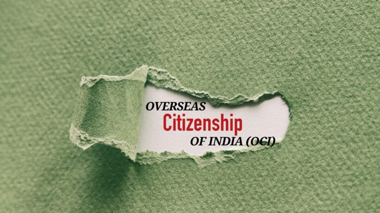 Overseas Citizenship of India (OCI) rext