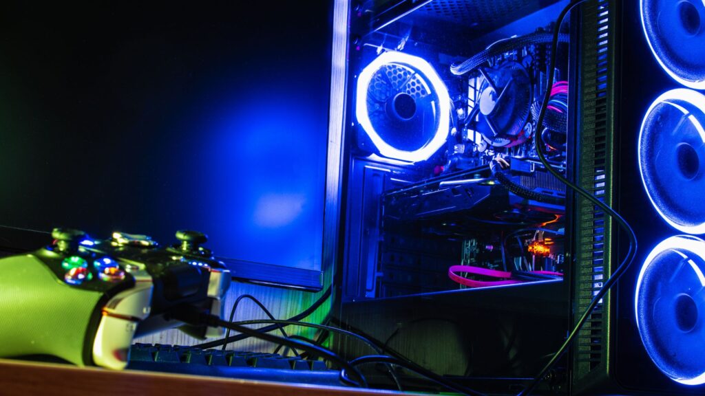 Plug in . power up. play hard.