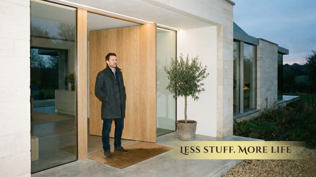 Your clutter is costing you peace, Evict it.